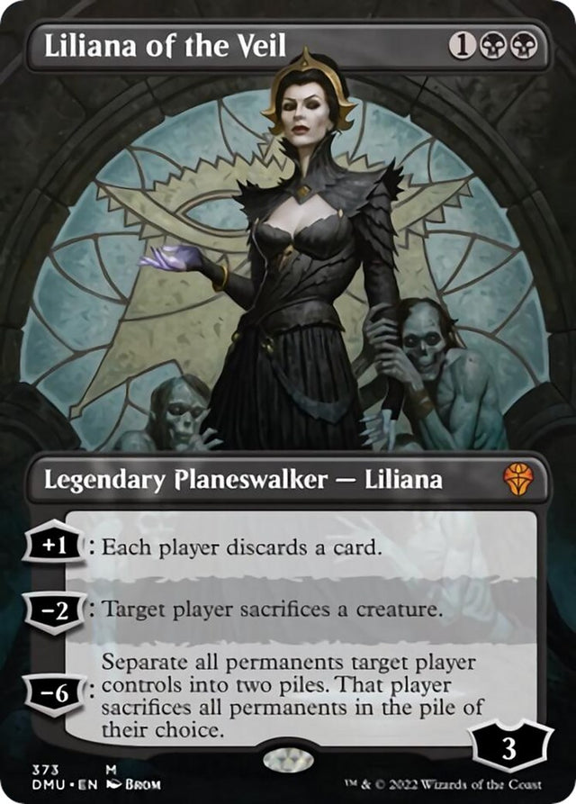 Liliana of the Veil (Borderless) [DMU - 373]