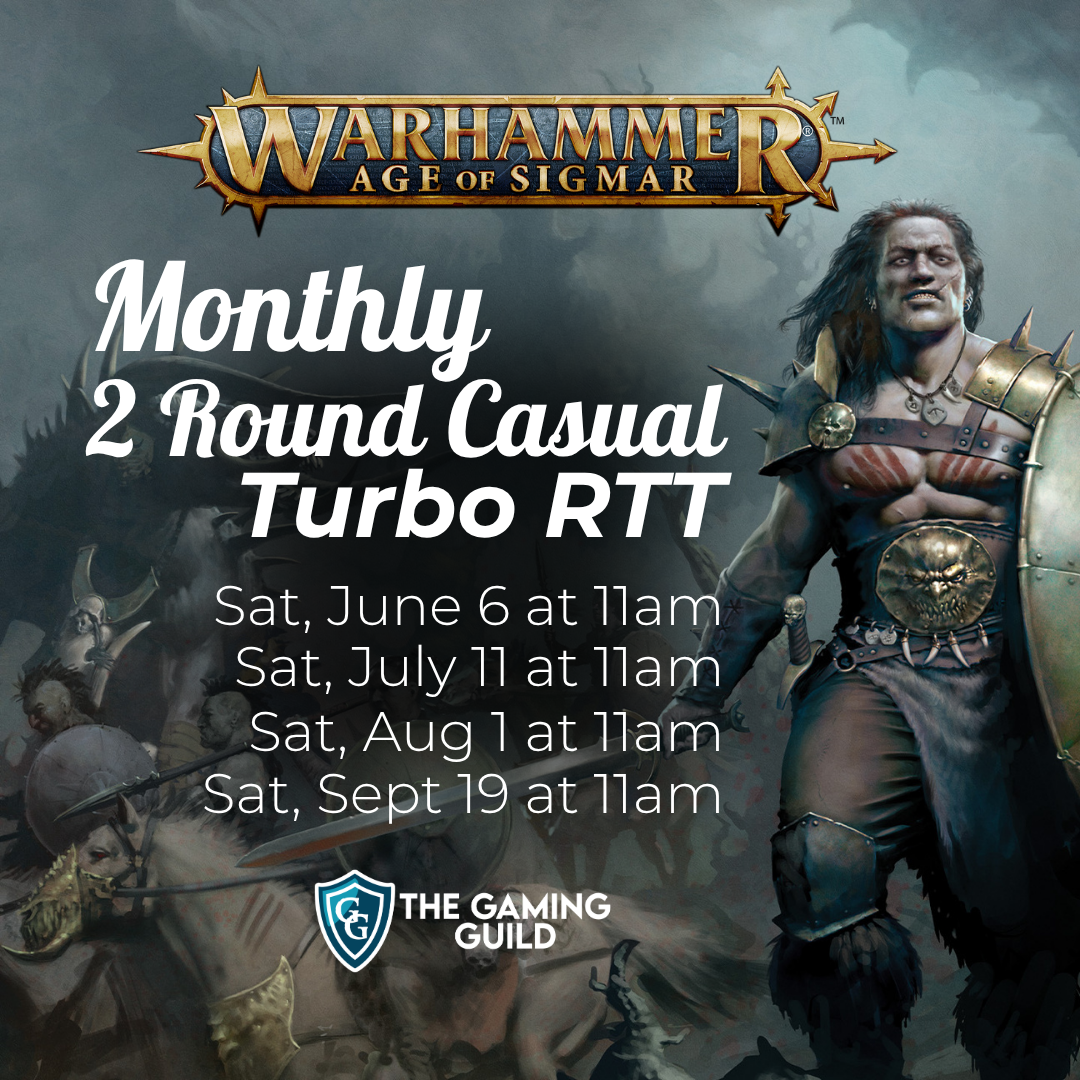 Monthly Age of Sigmar 2 Round Casual Turbo RTT
