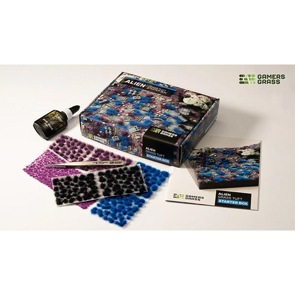 Gamers Grass Tufts: Tufts Starter Box - Alien Grass