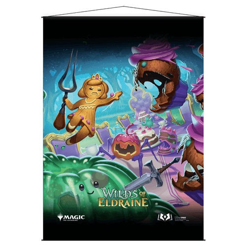 Wilds of Eldraine Food Fight Wall Scroll for Magic: The Gathering