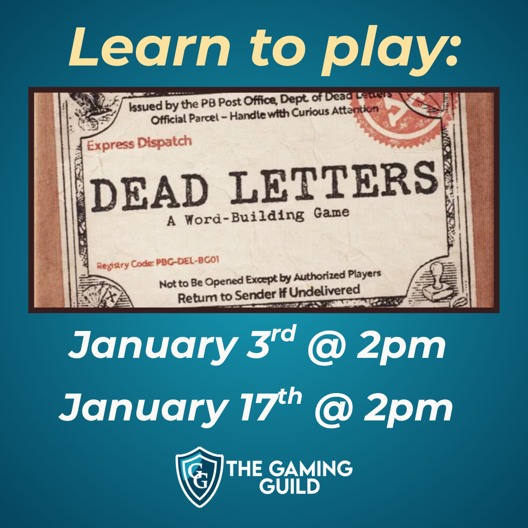 Board Game Showcase: Dead Letters