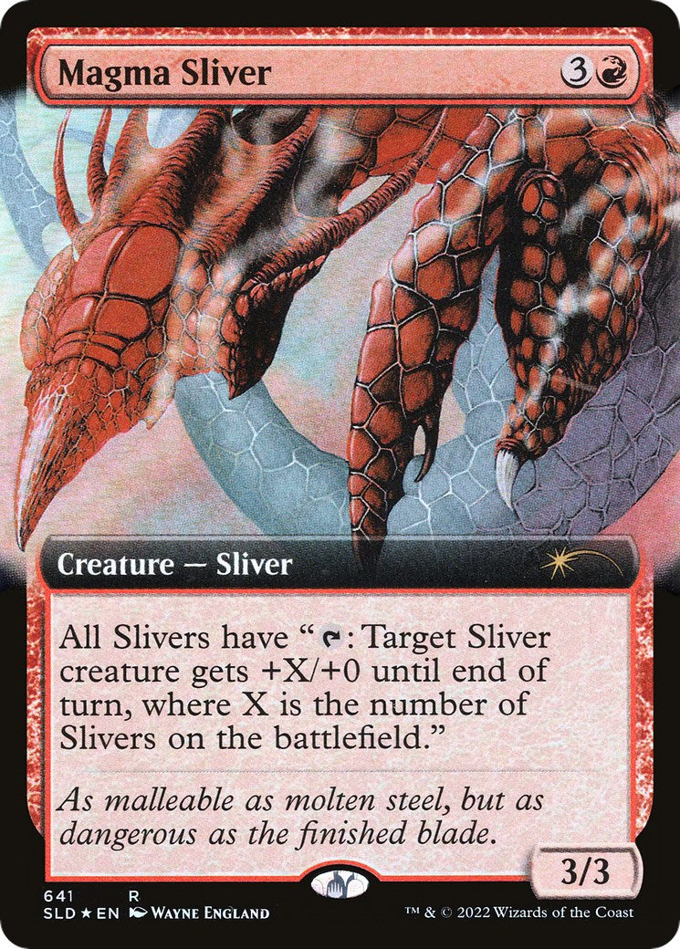 Magma Sliver (Extended Art) [SLD - 641]