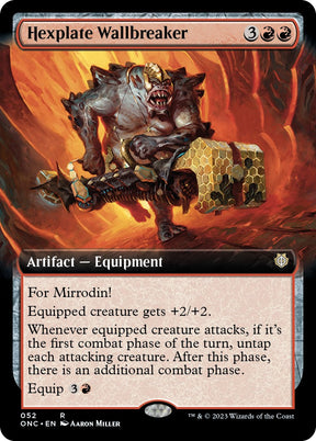 Hexplate Wallbreaker Extended Art