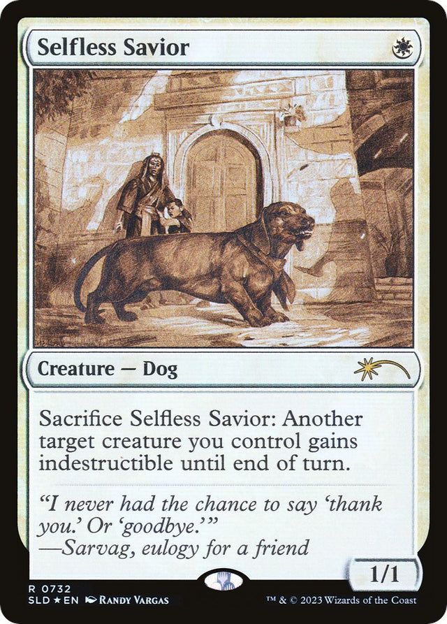 Selfless Savior (Sketch Showcase)