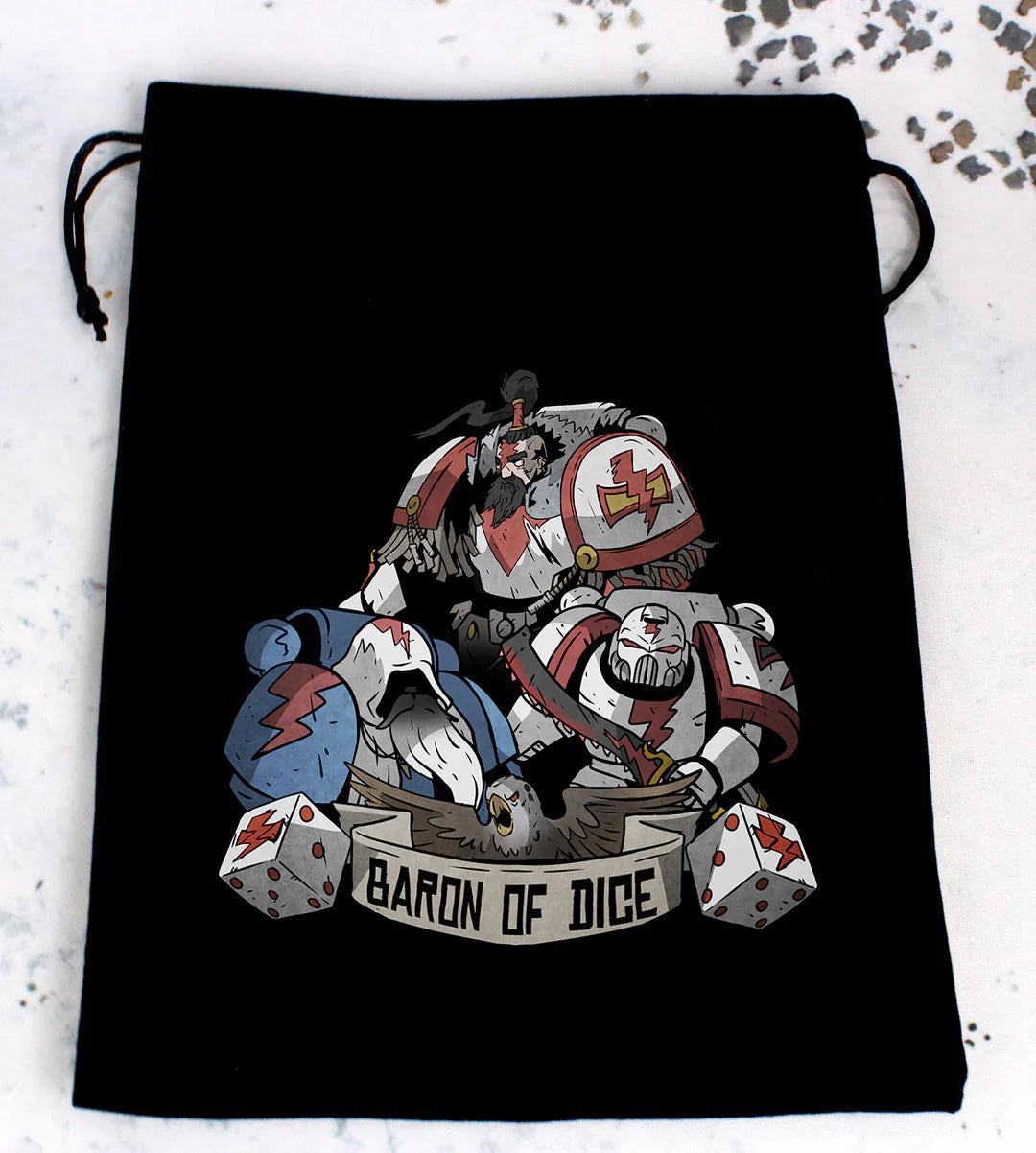 Premium Black Dice Bag | Star Hunters