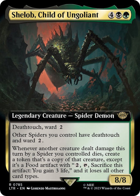 Shelob, Child of Ungoliant (Extended Art) (Surge Foil)
