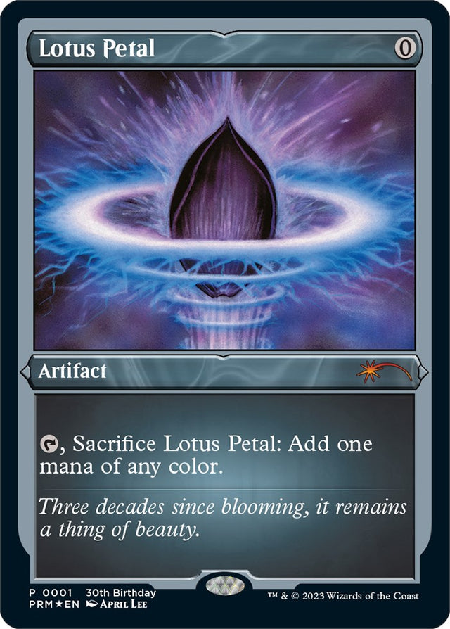 Lotus Petal (Foil Etched)