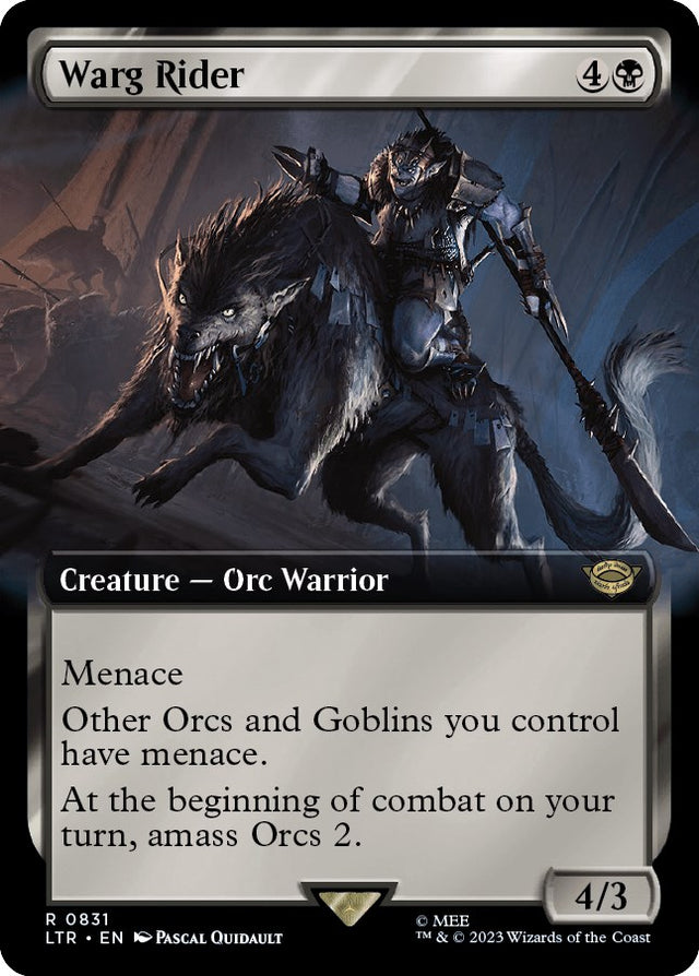 Warg Rider (Extended Art)
