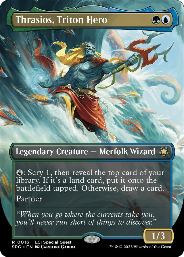 Thrasios, Triton Hero (Borderless)