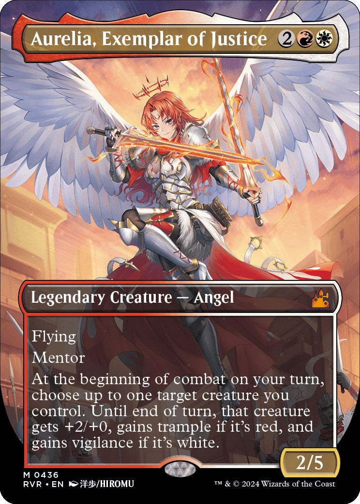 Aurelia, Exemplar of Justice (Anime Borderless)