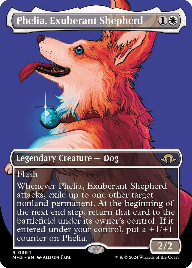Phelia, Exuberant Shepherd (Borderless)