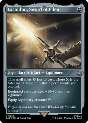 Excalibur, Sword of Eden (Foil Etched)