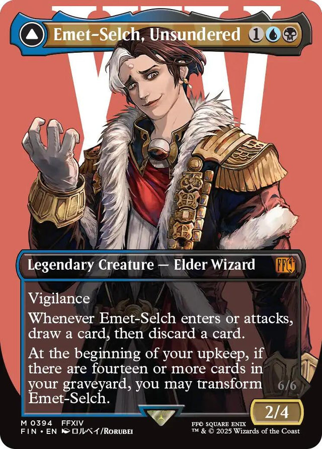 Emet-Selch, Unsundered (Borderless)