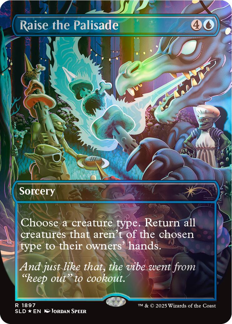 Raise the Palisade (Double Rainbow Foil)