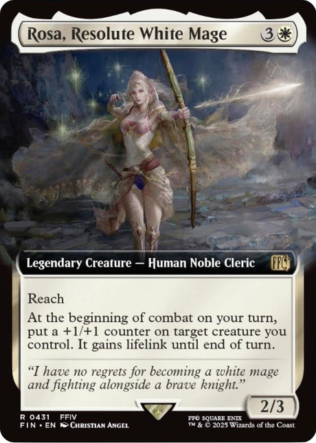 Rosa, Resolute White Mage (Extended Art)