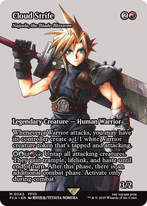 Cloud Strife - Najeela, the Blade-Blossom (Showcase)