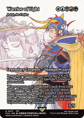 Warrior of Light - Jodah, the Unifier (Showcase)