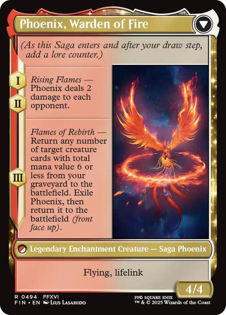 Joshua, Phoenix's Dominant (Extended Art) (Back)