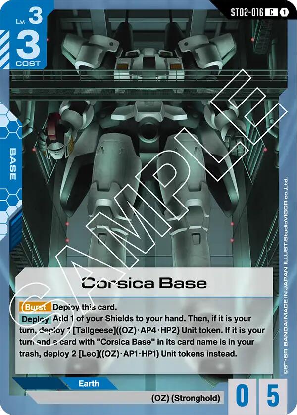 Corsica Base