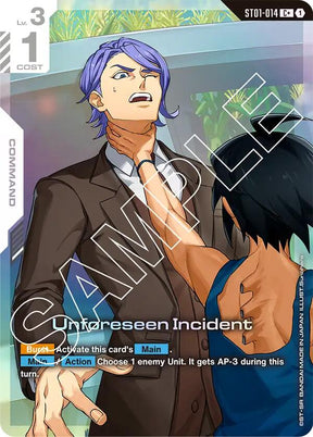 Unforeseen Incident (C+)