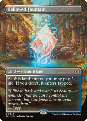 Hallowed Fountain (Borderless)