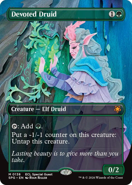 Devoted Druid (Borderless)
