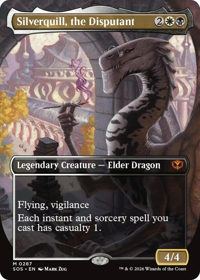 Silverquill, the Disputant (Borderless)