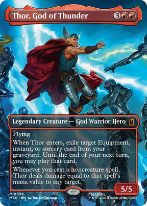 Thor, God of Thunder (Borderless) (0338)