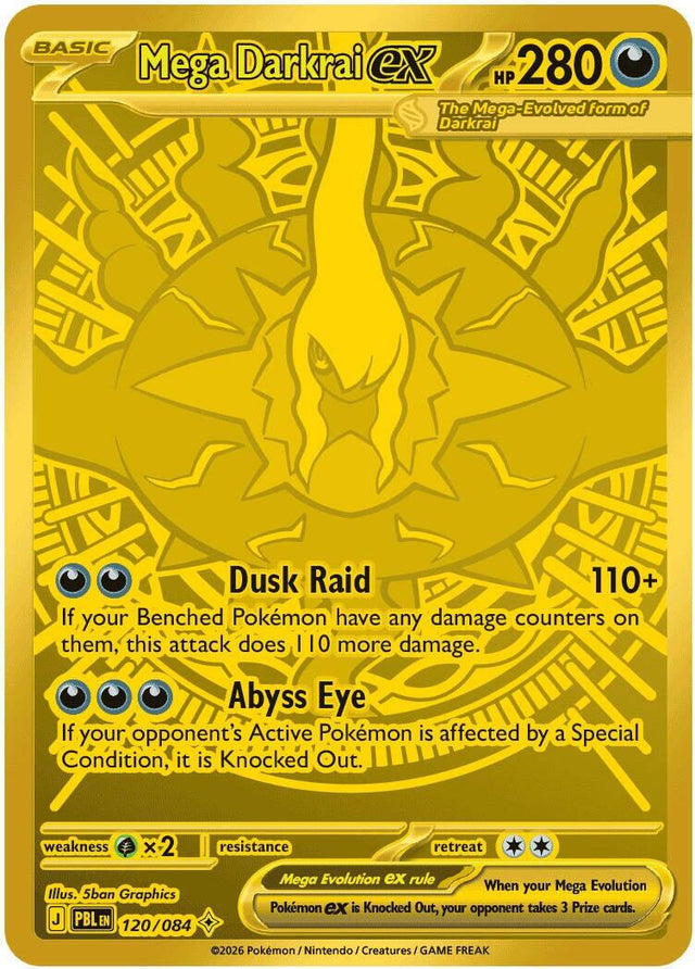 Mega Darkrai ex - 120/084