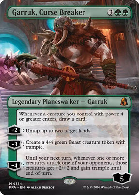 Garruk, Curse Breaker (Borderless)