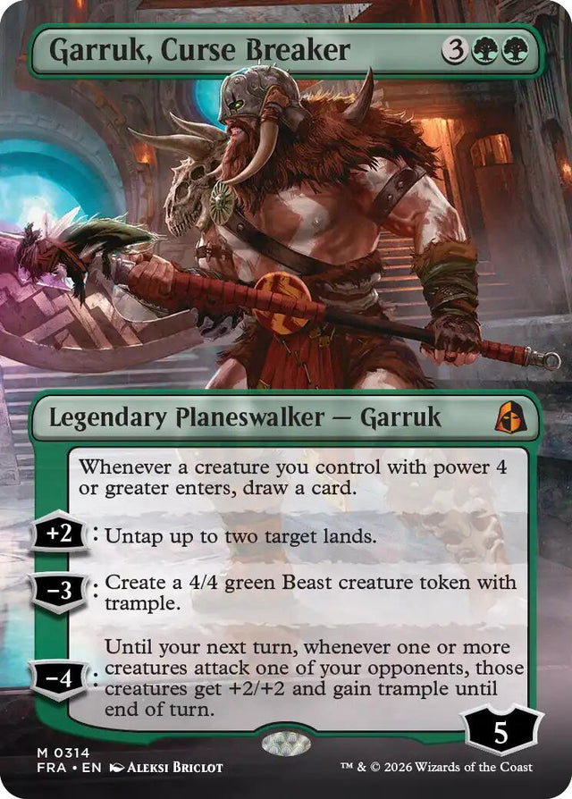 Garruk, Curse Breaker (Borderless)