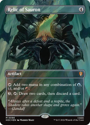 Relic of Sauron (Borderless) (Surge Foil)