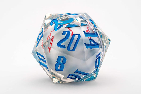 55mm Mammoth d20: Blue Eye