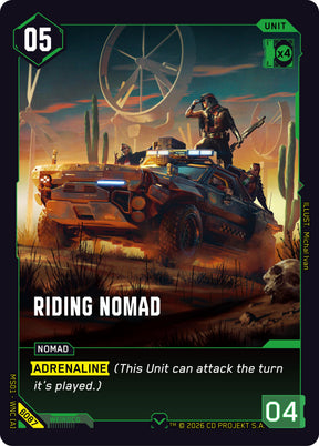 Riding Nomad