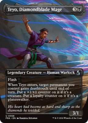 Teyo, Diamondblade Mage (Borderless)