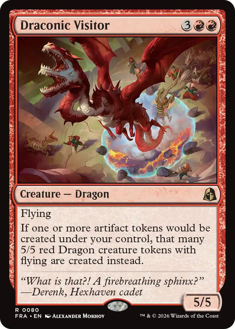 Draconic Visitor