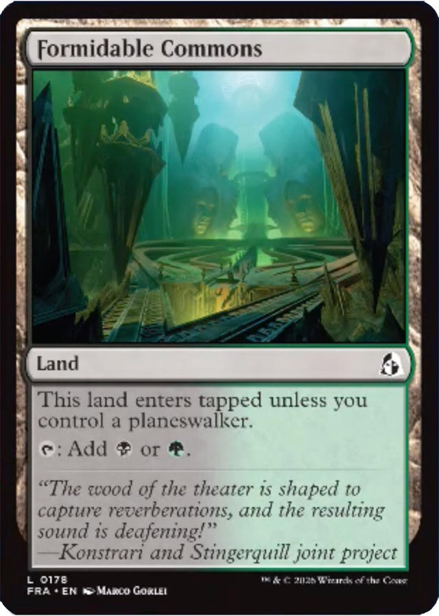 Formidable Commons