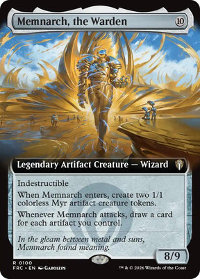 Memnarch, the Warden (Extended Art)