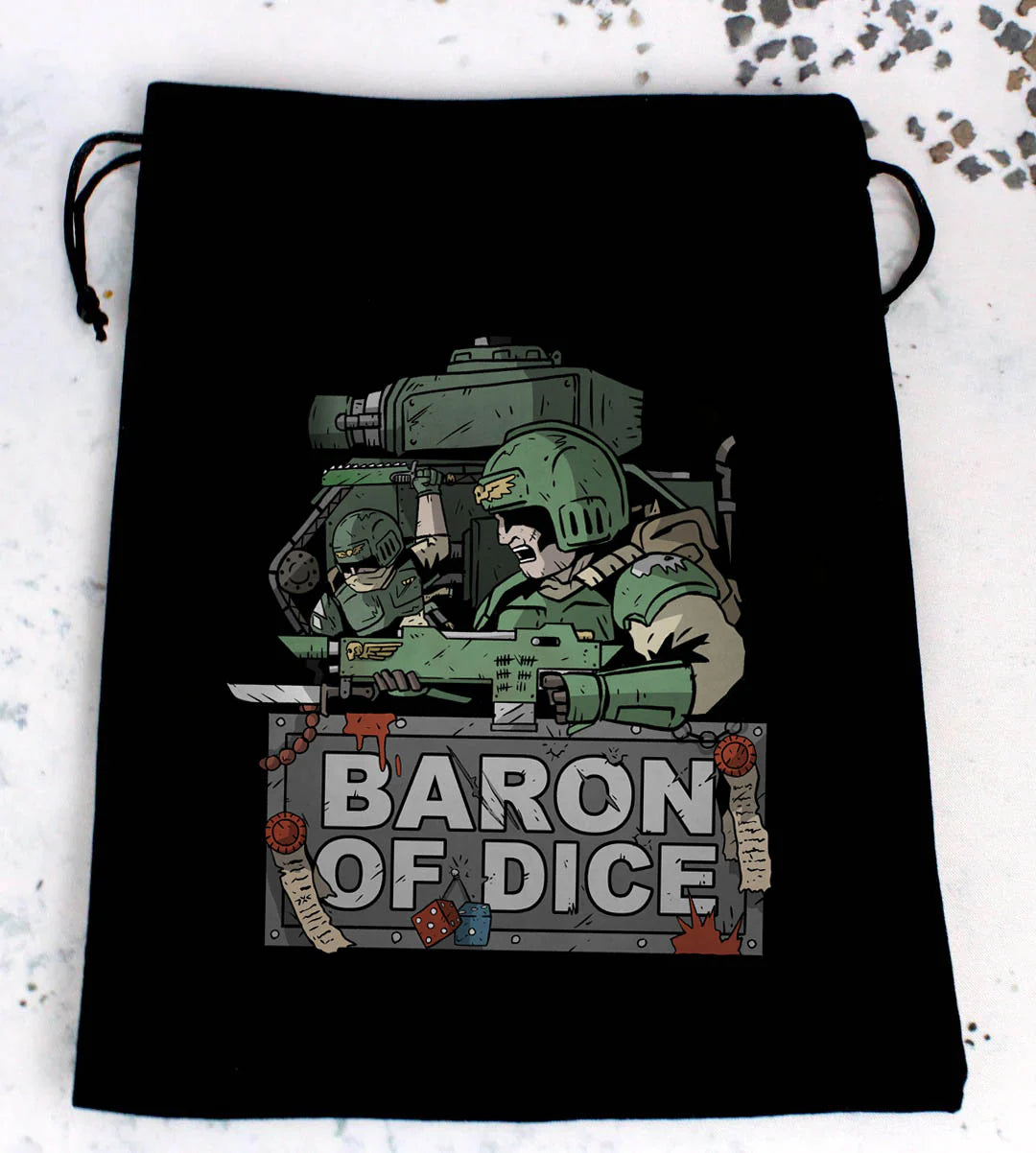 Premium Black Dice Bag | Final Stand