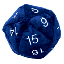 Jumbo D20 Novelty Dice Plush