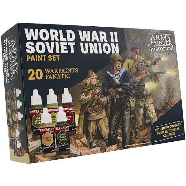 Warpaints: Historical WWII- Soviet Union Paint Set (20 Paints)