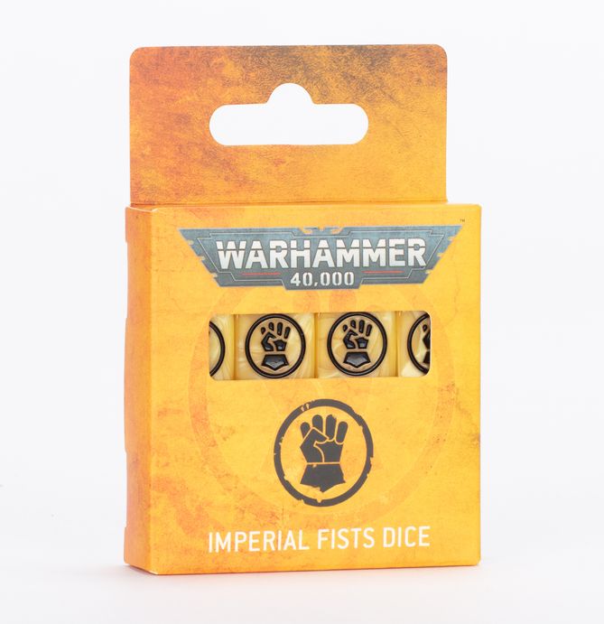 Warhammer 40000: Imperial Fists Dice