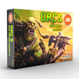 Orcs & Green Models 3G Acrylic Paint Set (6 Colors) 17ml Bottles