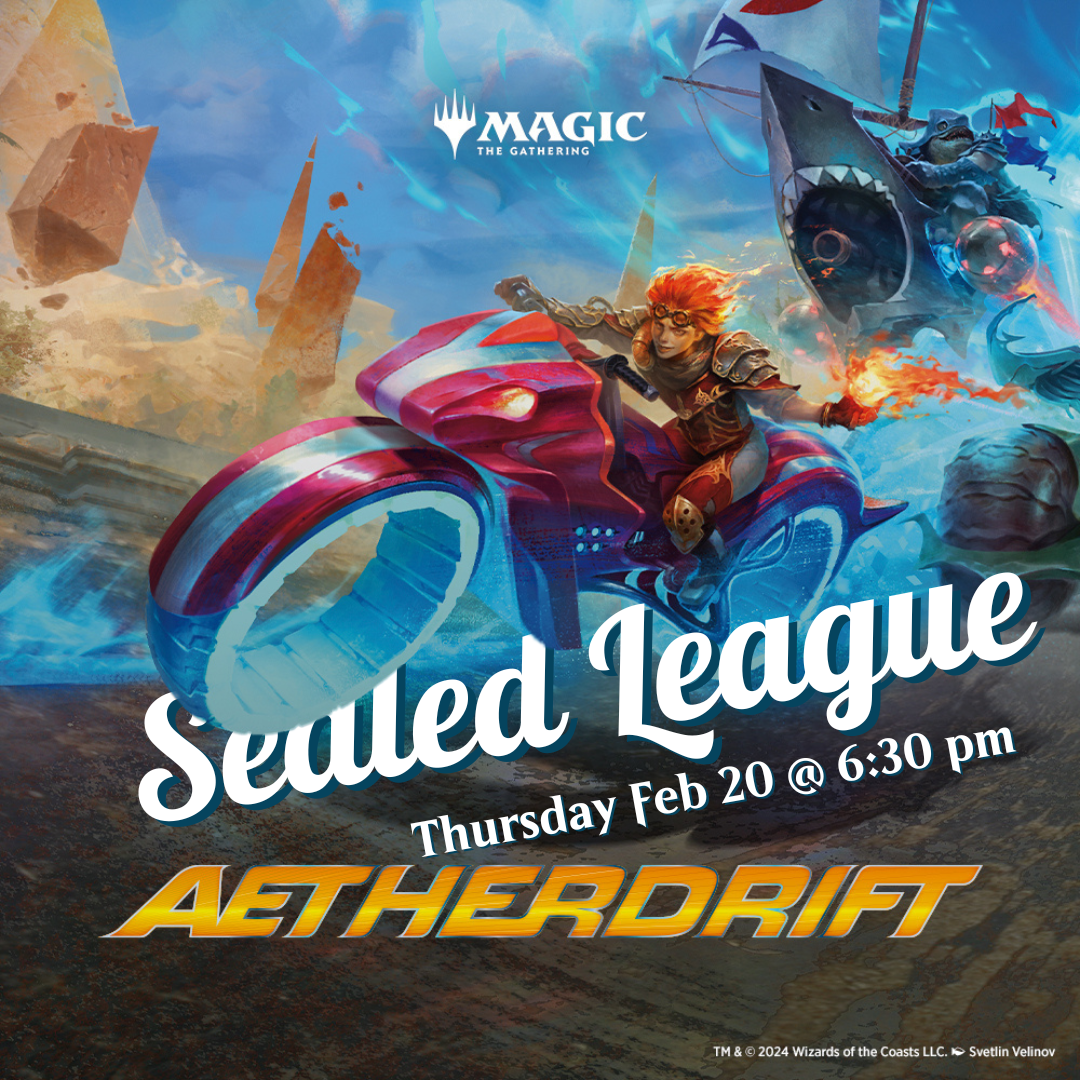 Aetherdrift Sealed League Entry