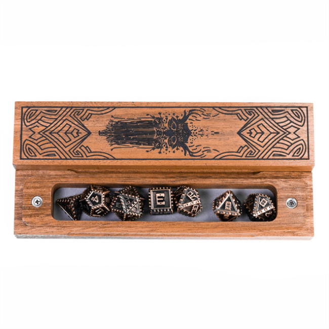 Ancestral Tomb - Sapele Wood Dice Box