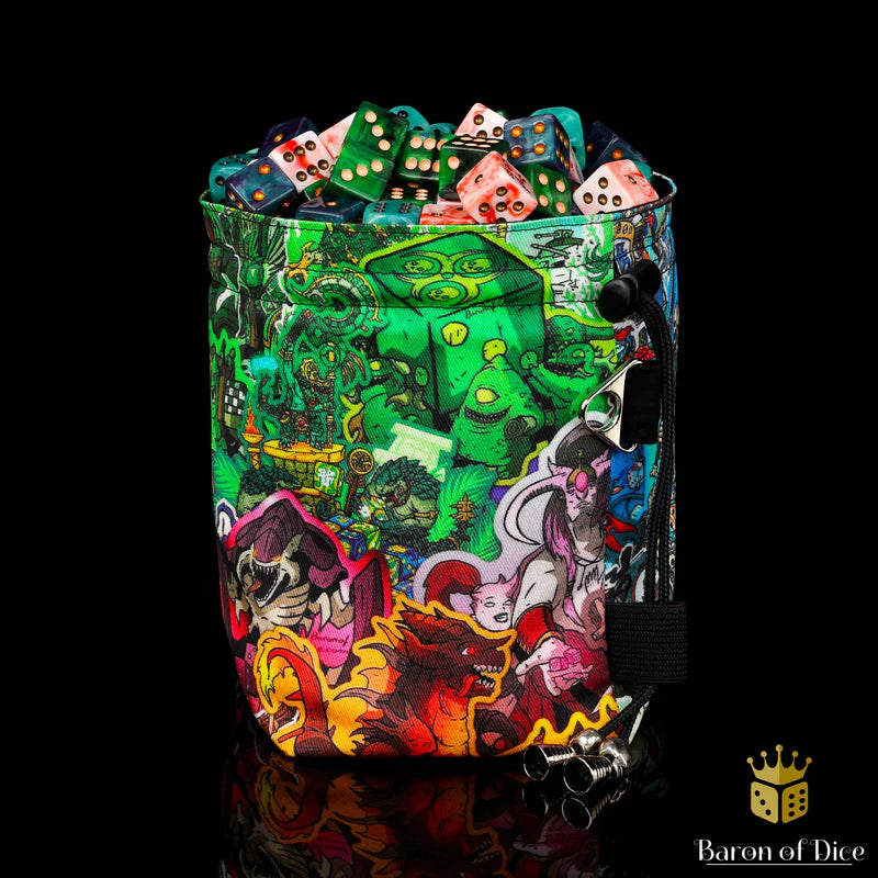 Baron Collage | Dice Bag