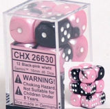 Gemini® Black-Pink/white Dice Block™
