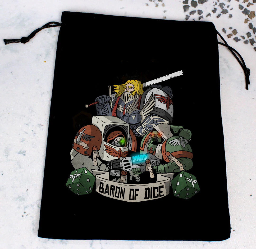 Premium Black Dice Bag | The Forgiven