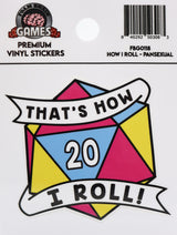 That's How I Roll Sticker - Pride