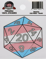 D20 Sticker - Pride